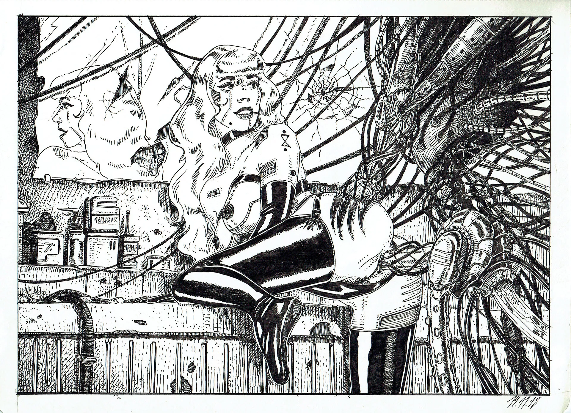 JANEVSKY — Illustration — It comes at night