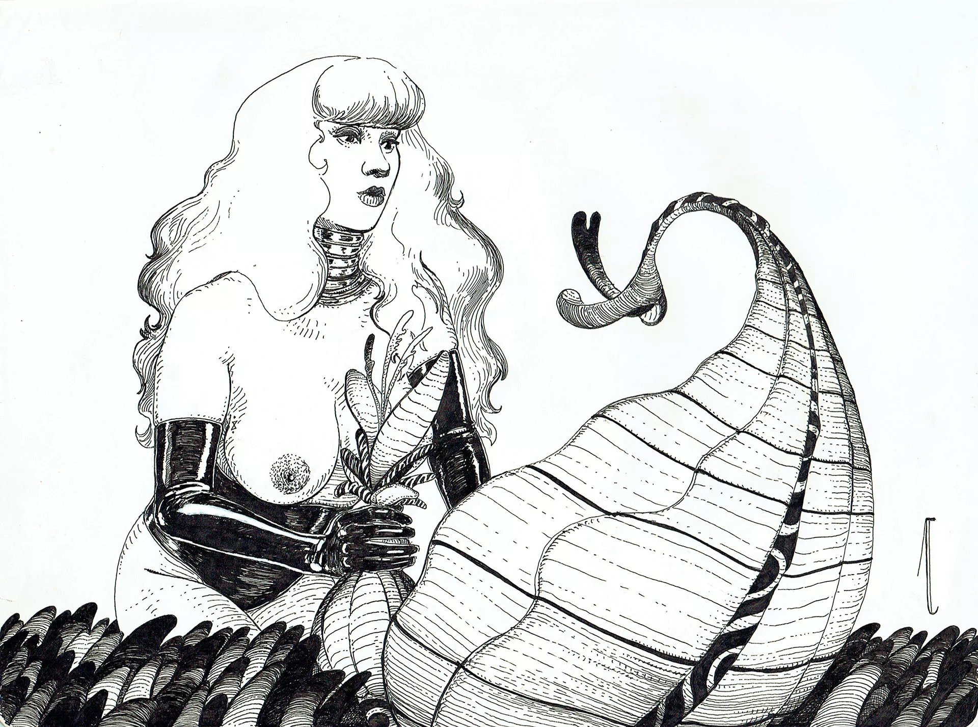 JANEVSKY — Illustration — Leda