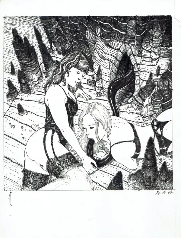 JANEVSKY — Illustration — Le terrier