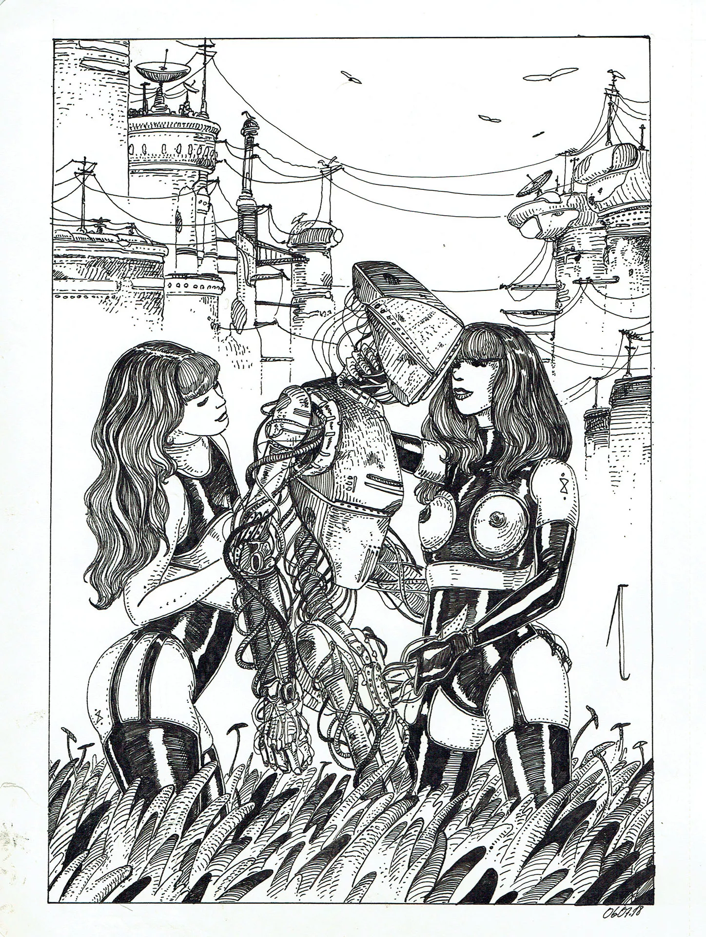 JANEVSKY — Illustration — Les initiatrices