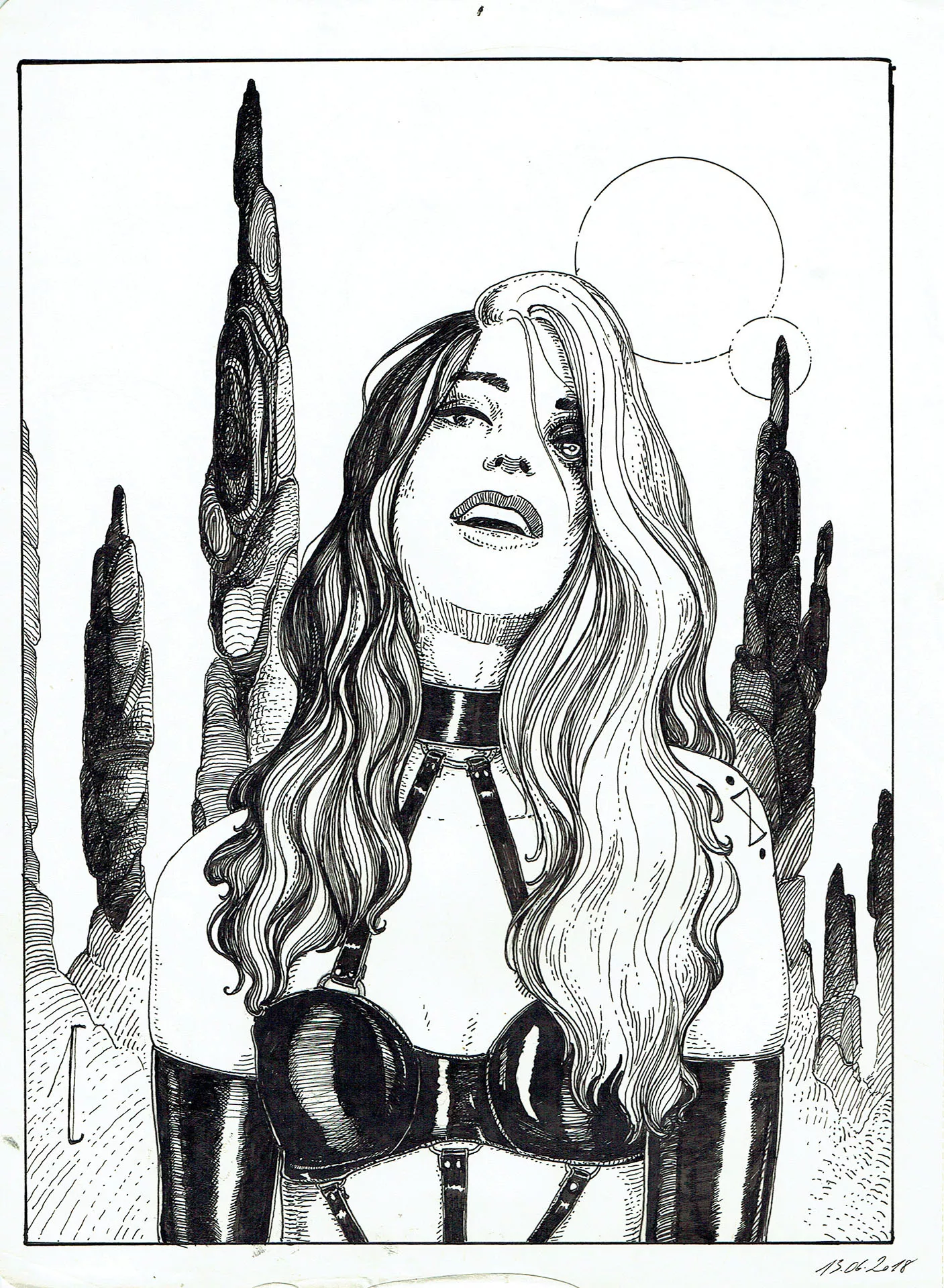 JANEVSKY — Illustration — Queen of the desert #1