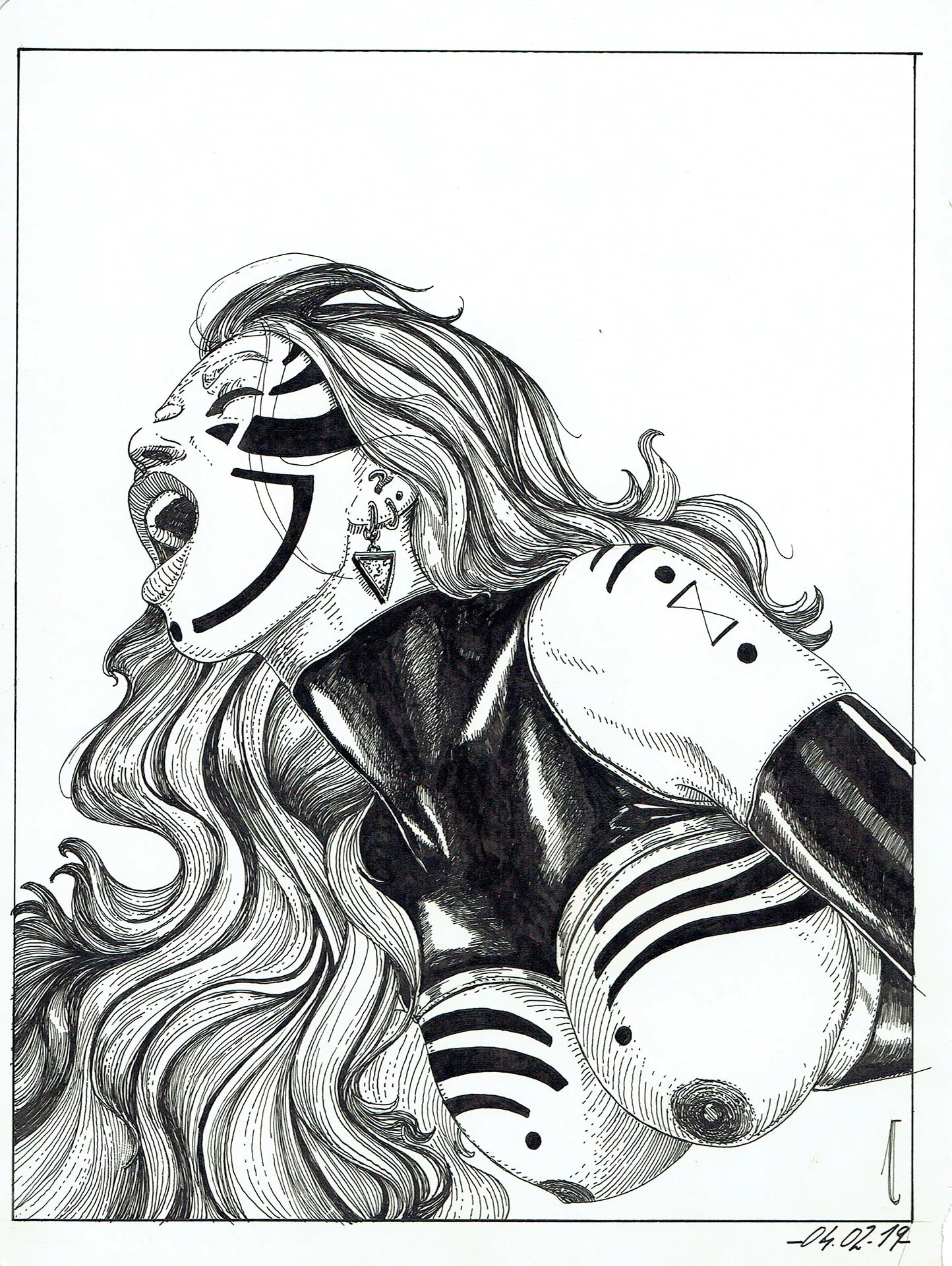 JANEVSKY — Illustration — The ecstasy #2