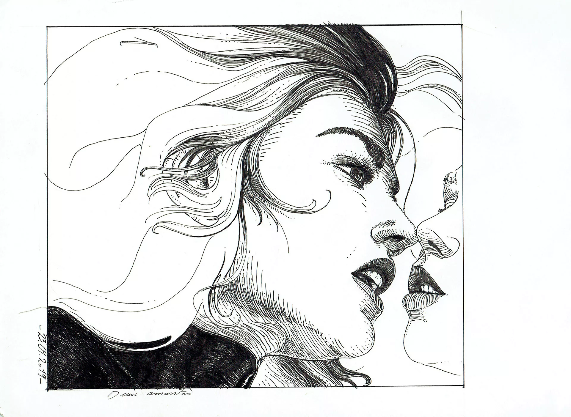 JANEVSKY — Illustration — Two lovers #1