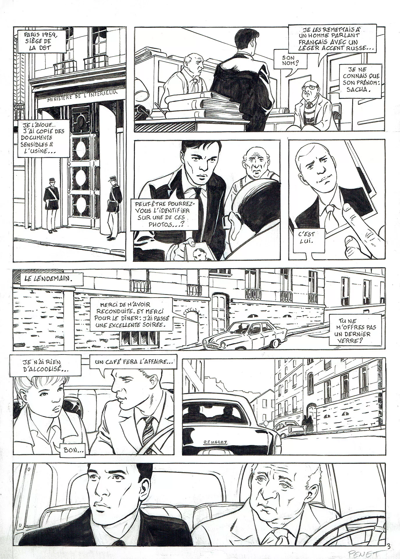 Régis PENET — Affaires d’état – Guerre froide — Issue 1 — Page 3