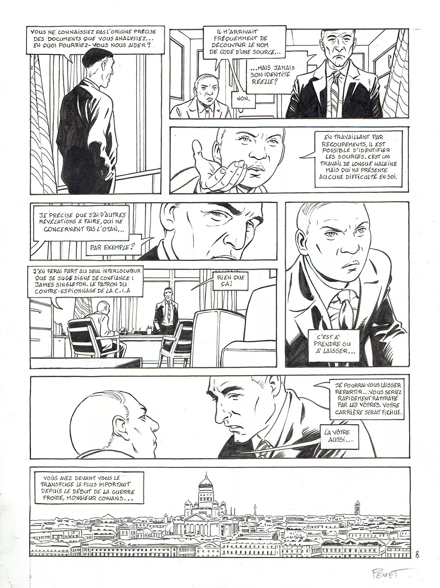 Régis PENET — Affaires d’état – Guerre froide — Issue 1 — Page 8