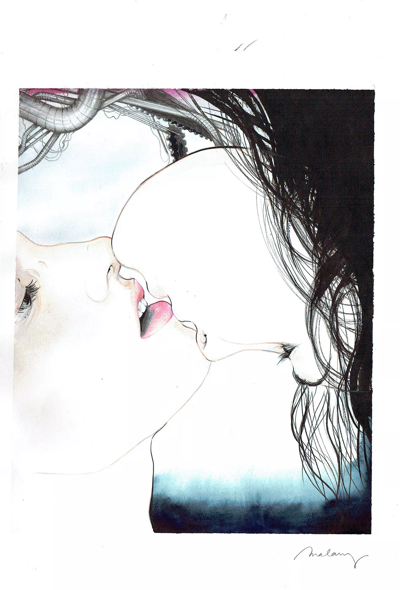 Claire MALARY — Illustration — Esther