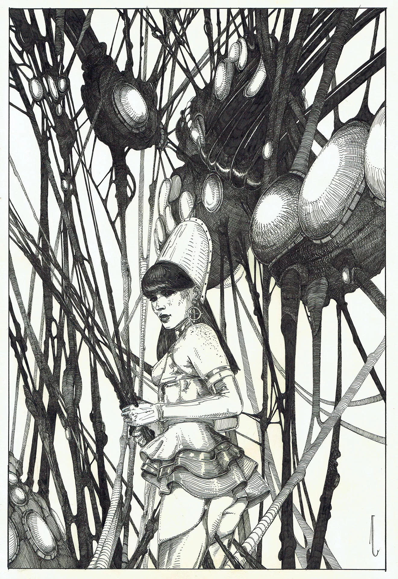 JANEVSKY — Illustration — The web