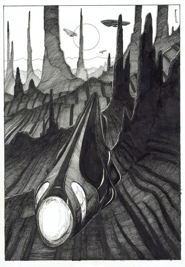 JANEVSKY — Illustration — Passé surgelé
