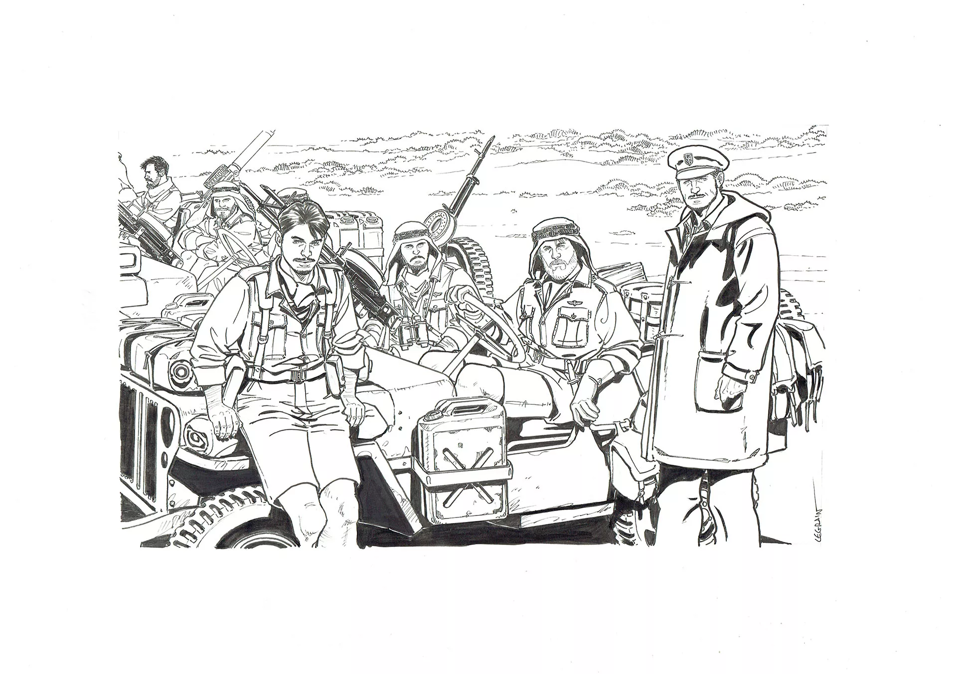 Thomas LEGRAIN — The Regiment — Quatrième de couverture