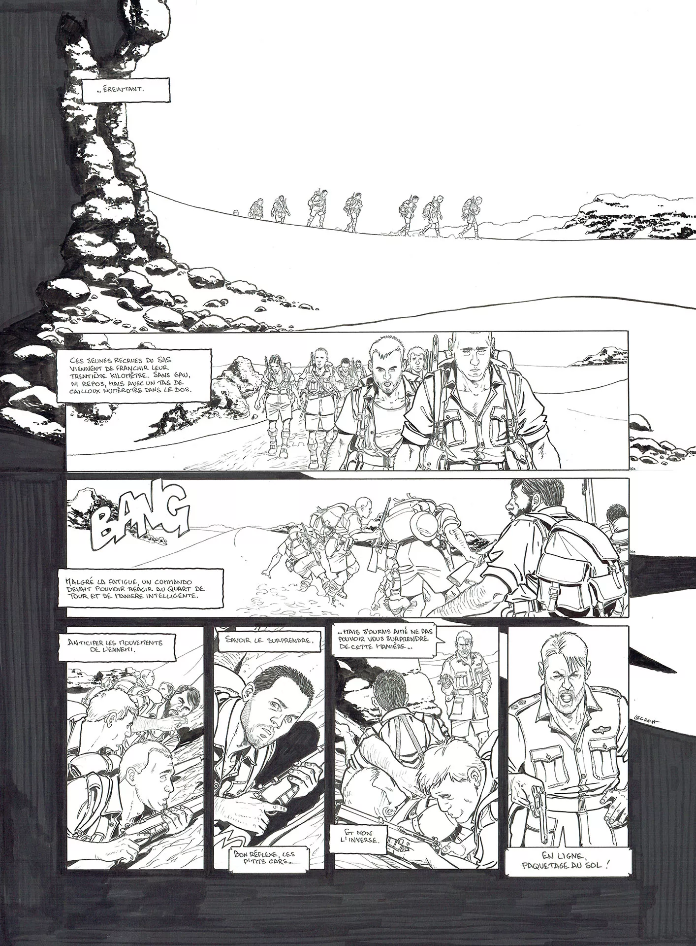 Thomas LEGRAIN — The Regiment ; the true story of the SAS — Book 1 — Page 10