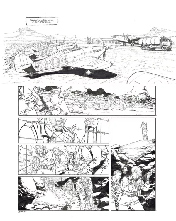 Thomas LEGRAIN — The Regiment ; the true story of the SAS — Book 1 — Page 20
