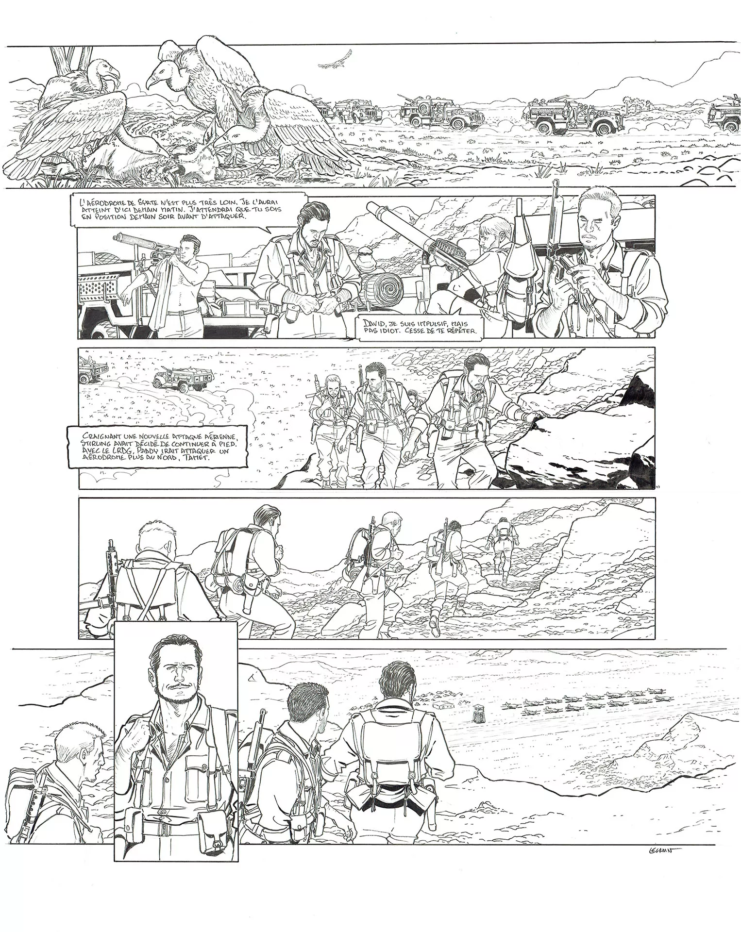 Thomas LEGRAIN — The Regiment ; the true story of the SAS — Book 1 — Page 43