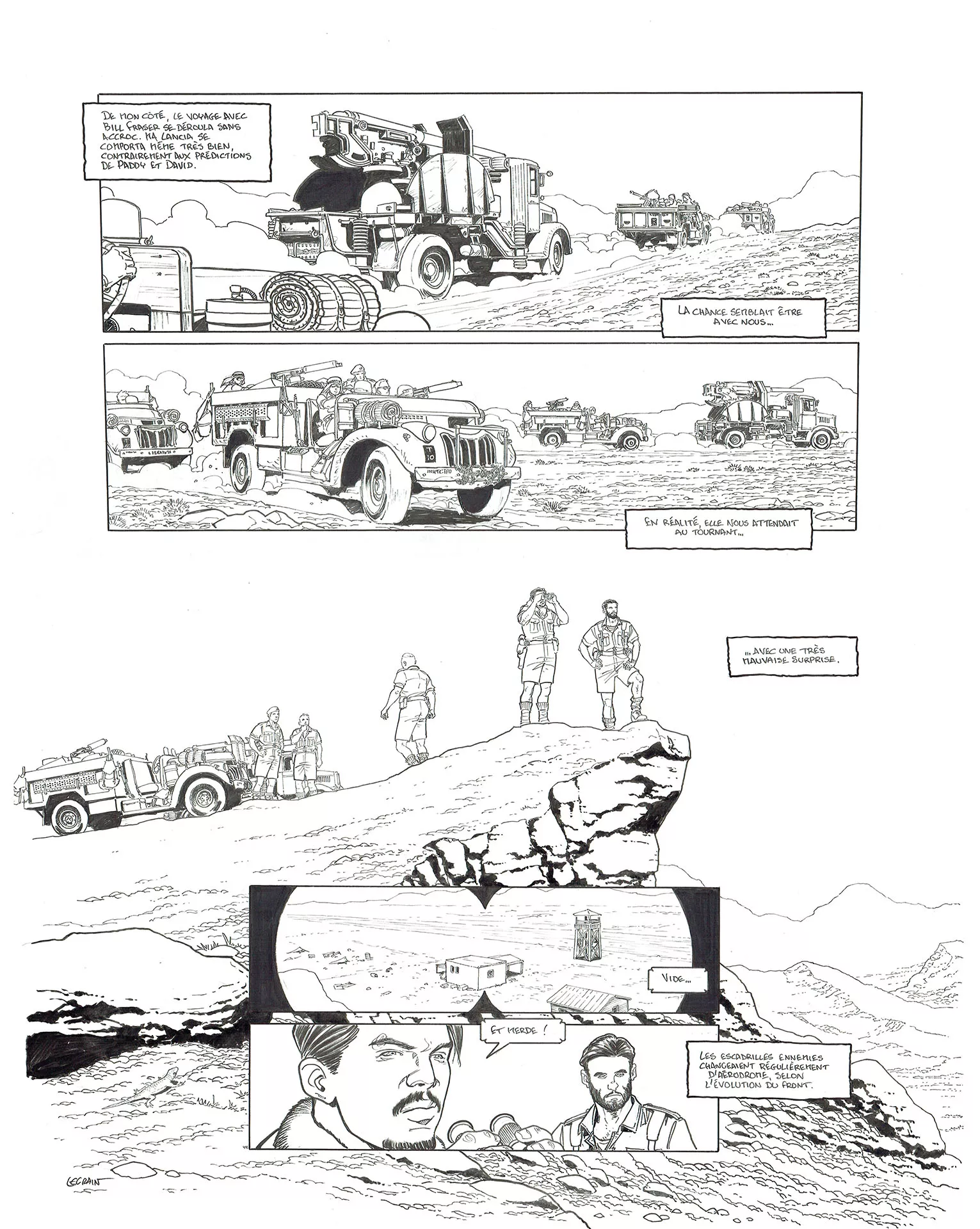 Thomas LEGRAIN — The Regiment ; the true story of the SAS — Book 1 — Page 44