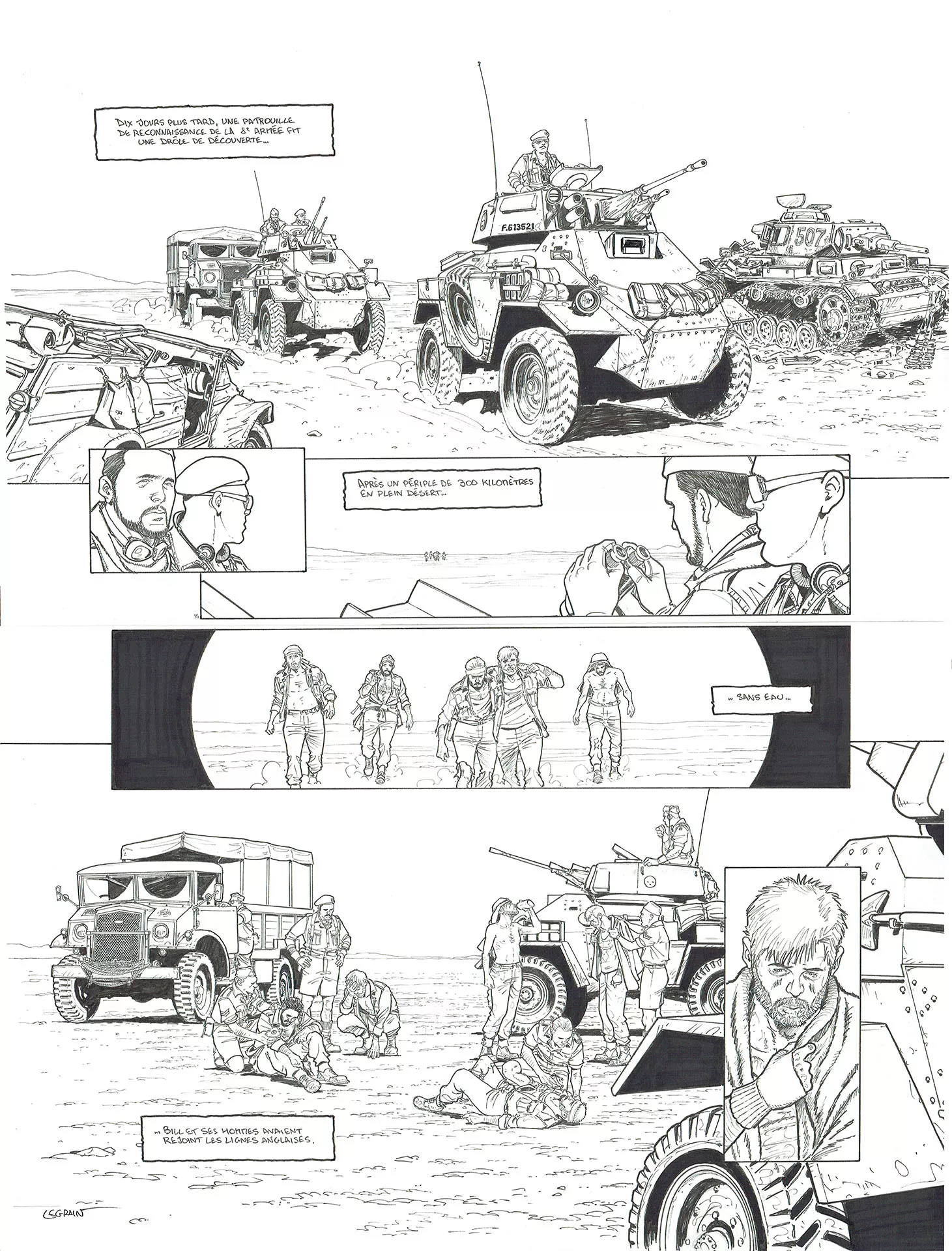 Thomas LEGRAIN — The Regiment ; the true story of the SAS — Book 2 — Page 35