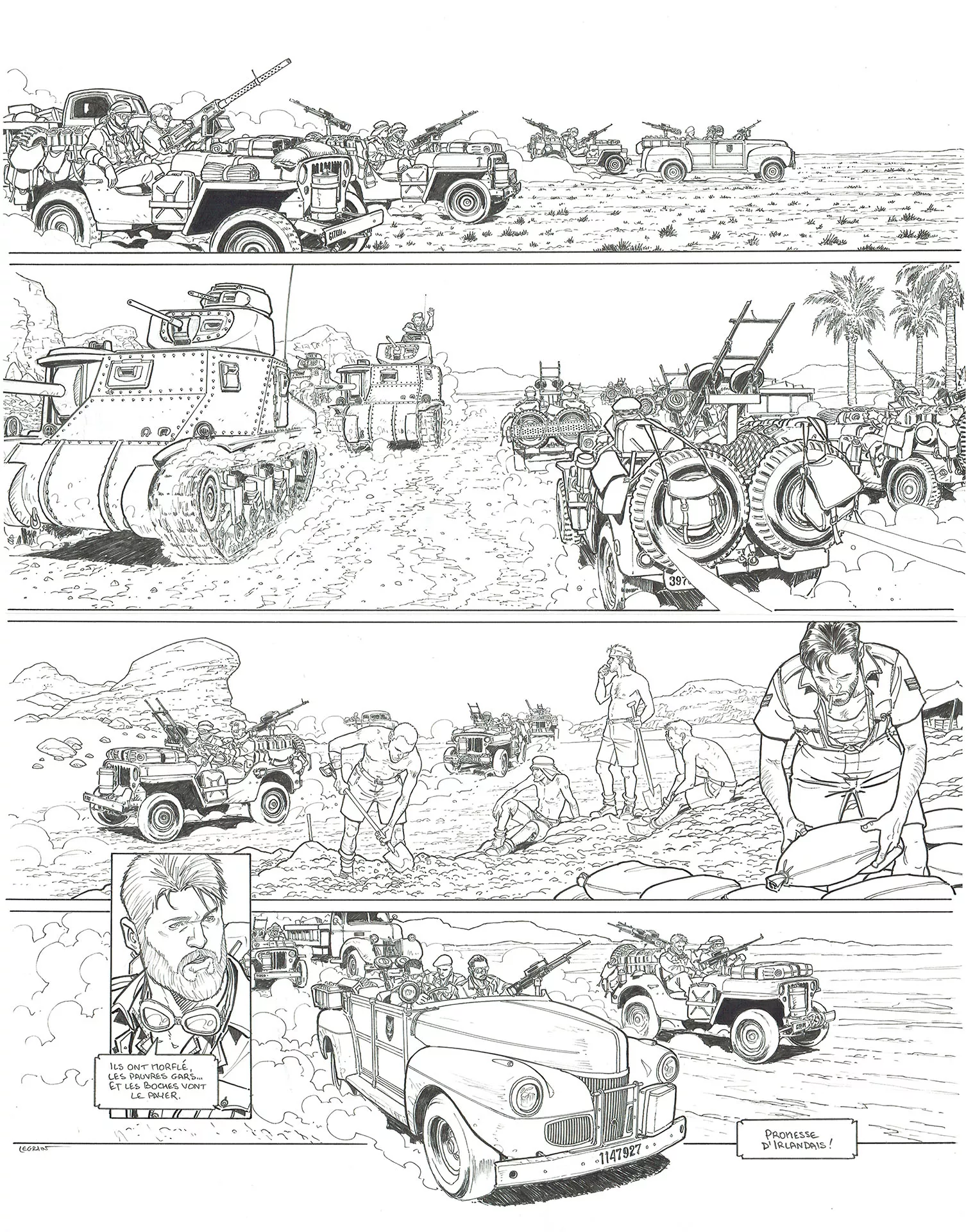 Thomas LEGRAIN — The Regiment ; the true story of the SAS — Book 3 — Page 12