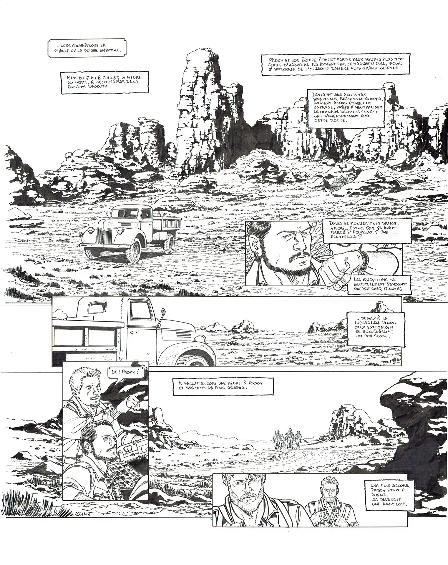 Thomas LEGRAIN — The Regiment ; the true story of the SAS — Book 3 — Page 15