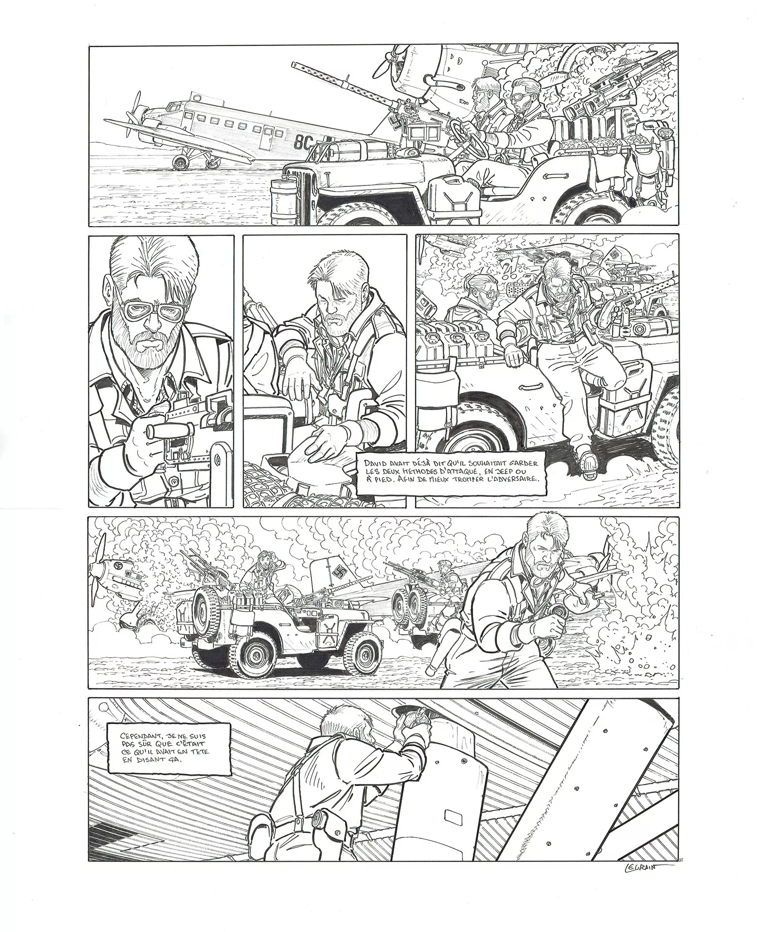 Thomas LEGRAIN — The Regiment — Tome 3 — Page 32