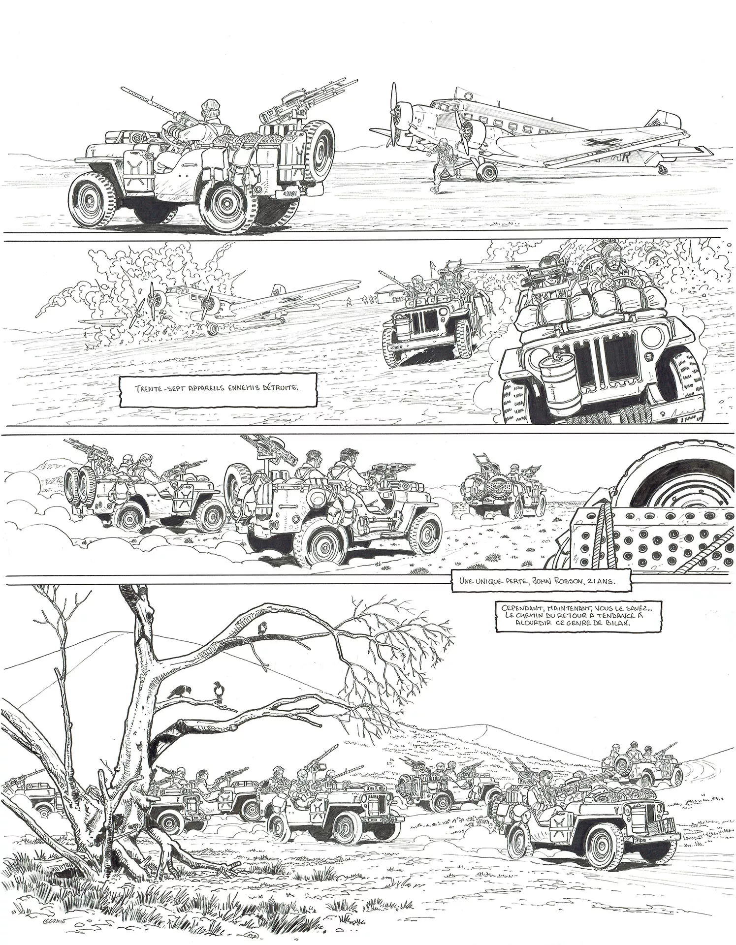 Thomas LEGRAIN — The Regiment — Tome 3 — Page 33