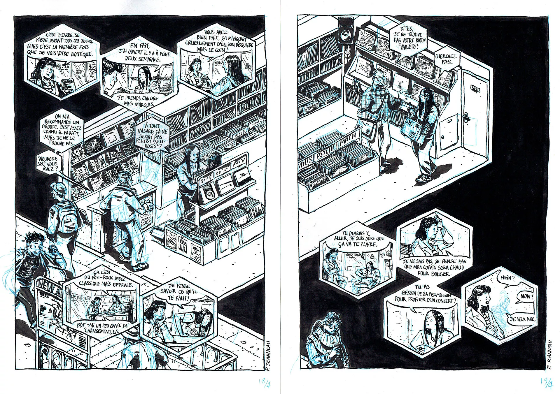 Pierre JEANNEAU — Connexions — Page 116-117