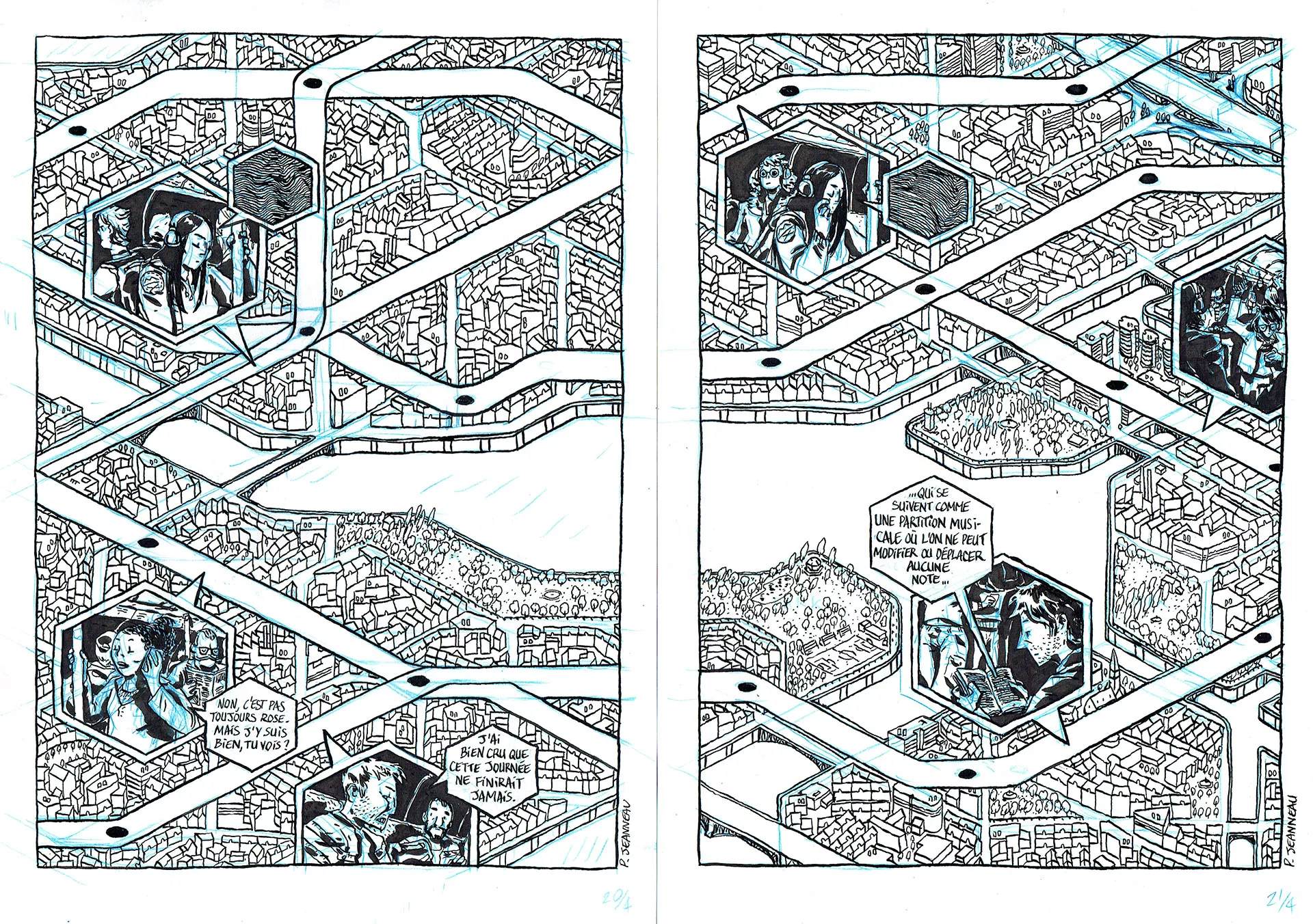 Pierre JEANNEAU — Connection — Page 118-119