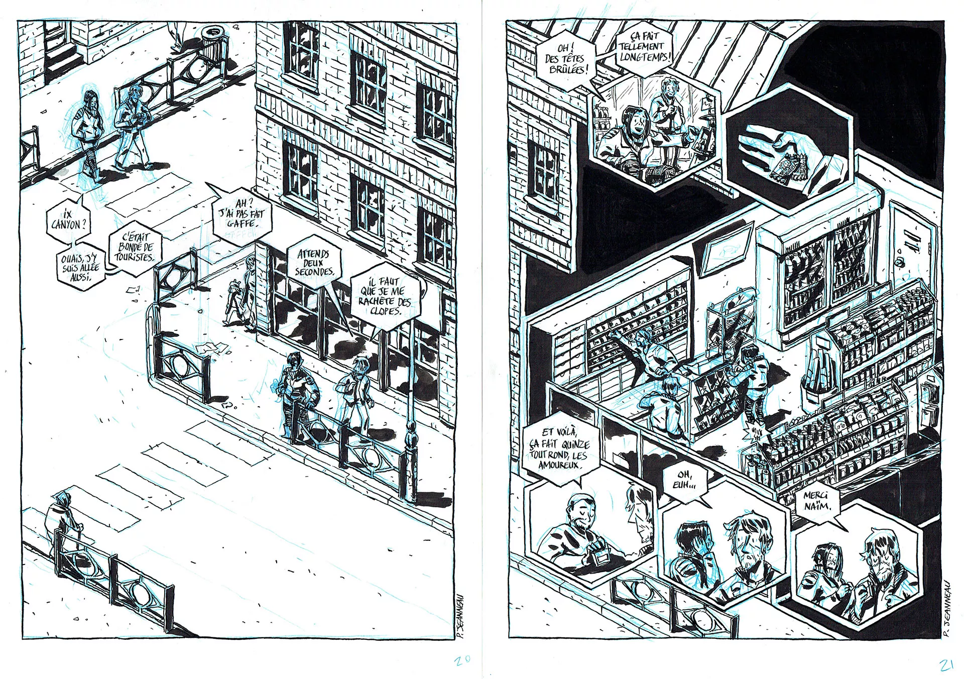 Pierre JEANNEAU — Connexions — Page 174-175