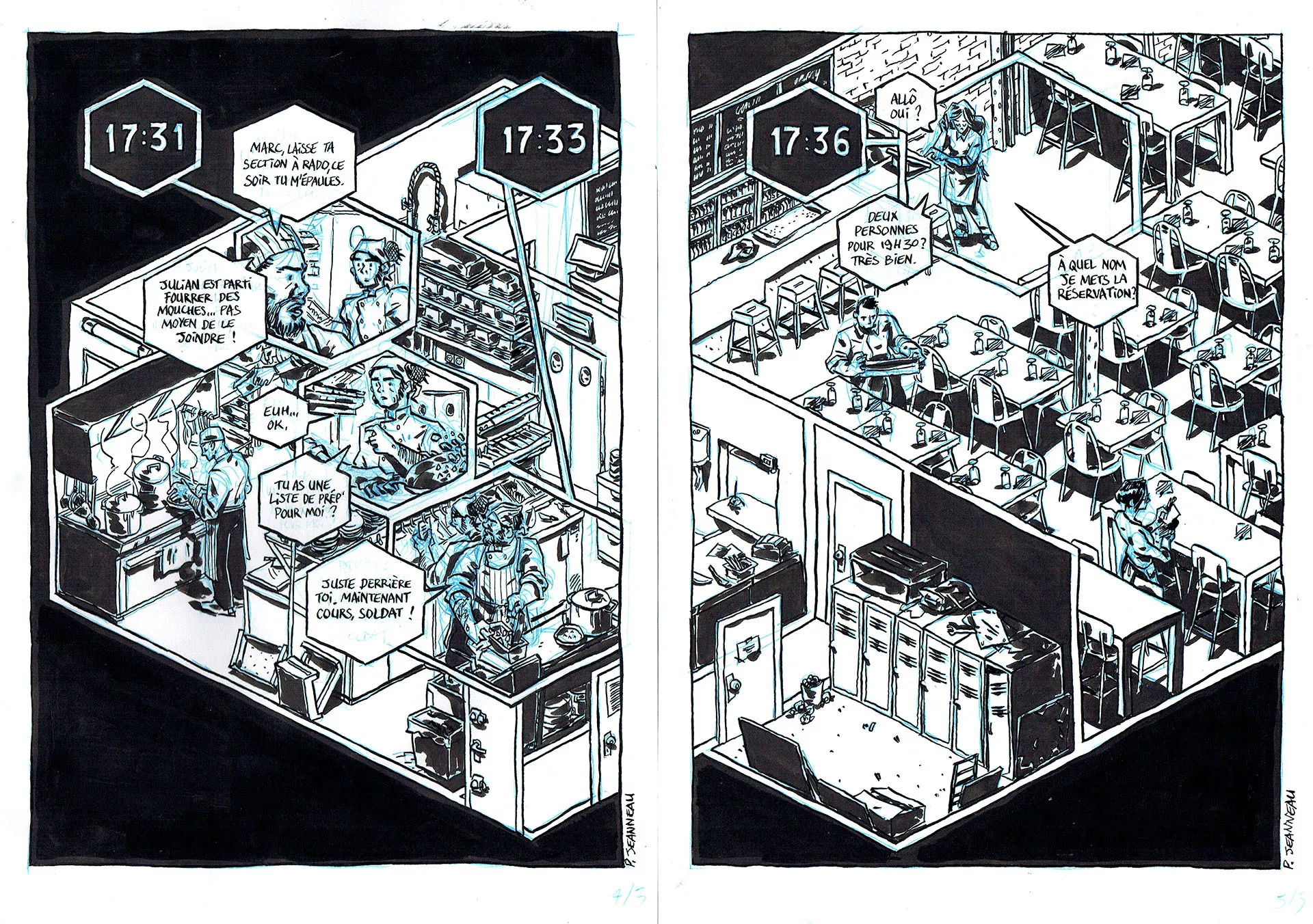 Pierre JEANNEAU — Connection — Page 68-69