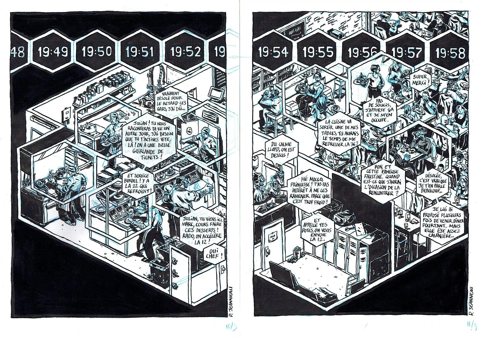 Pierre JEANNEAU — Connection — Page 74-75