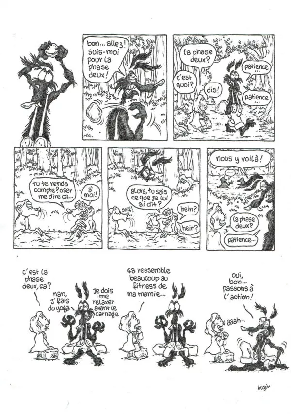 William AUGEL — Le grand méchant loup pue des pieds — Page 9