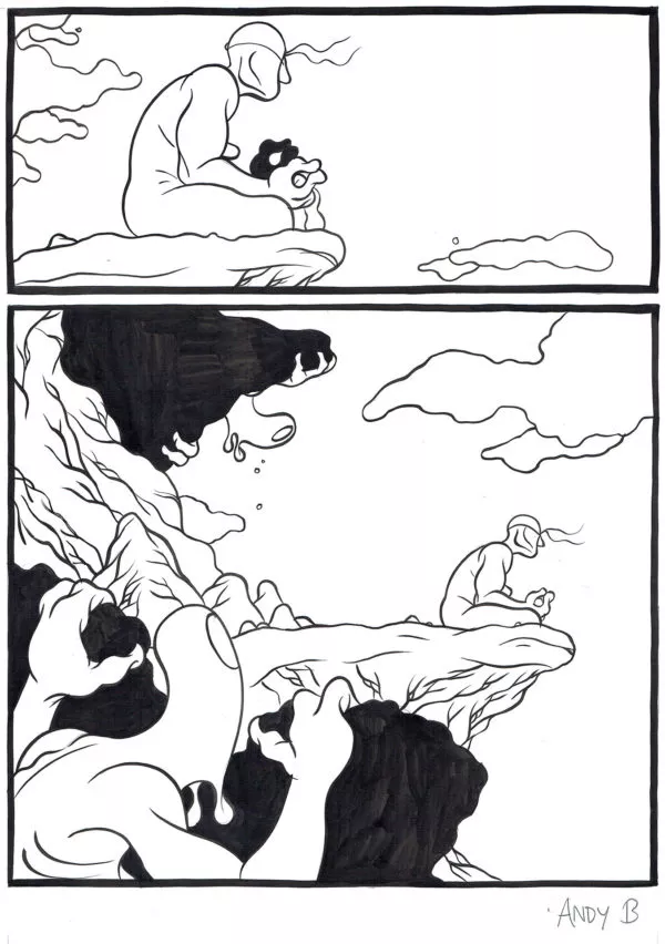 Andy BARRON — Om — Epilogue — Page 1