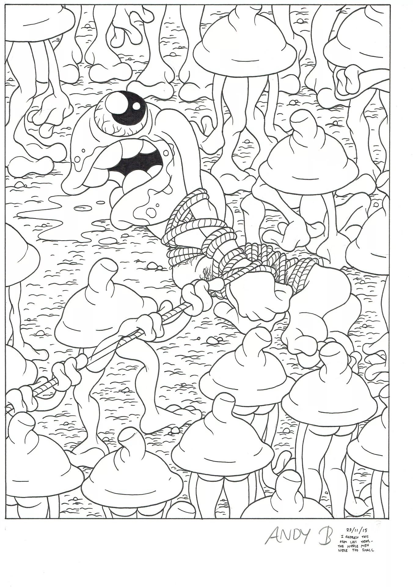 Andy BARRON — Om — Pea's Progress — Page 8