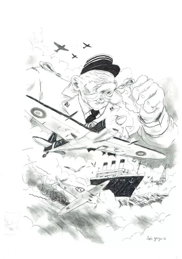 Loïc Guyon — L’enragé du ciel — Ex-libris