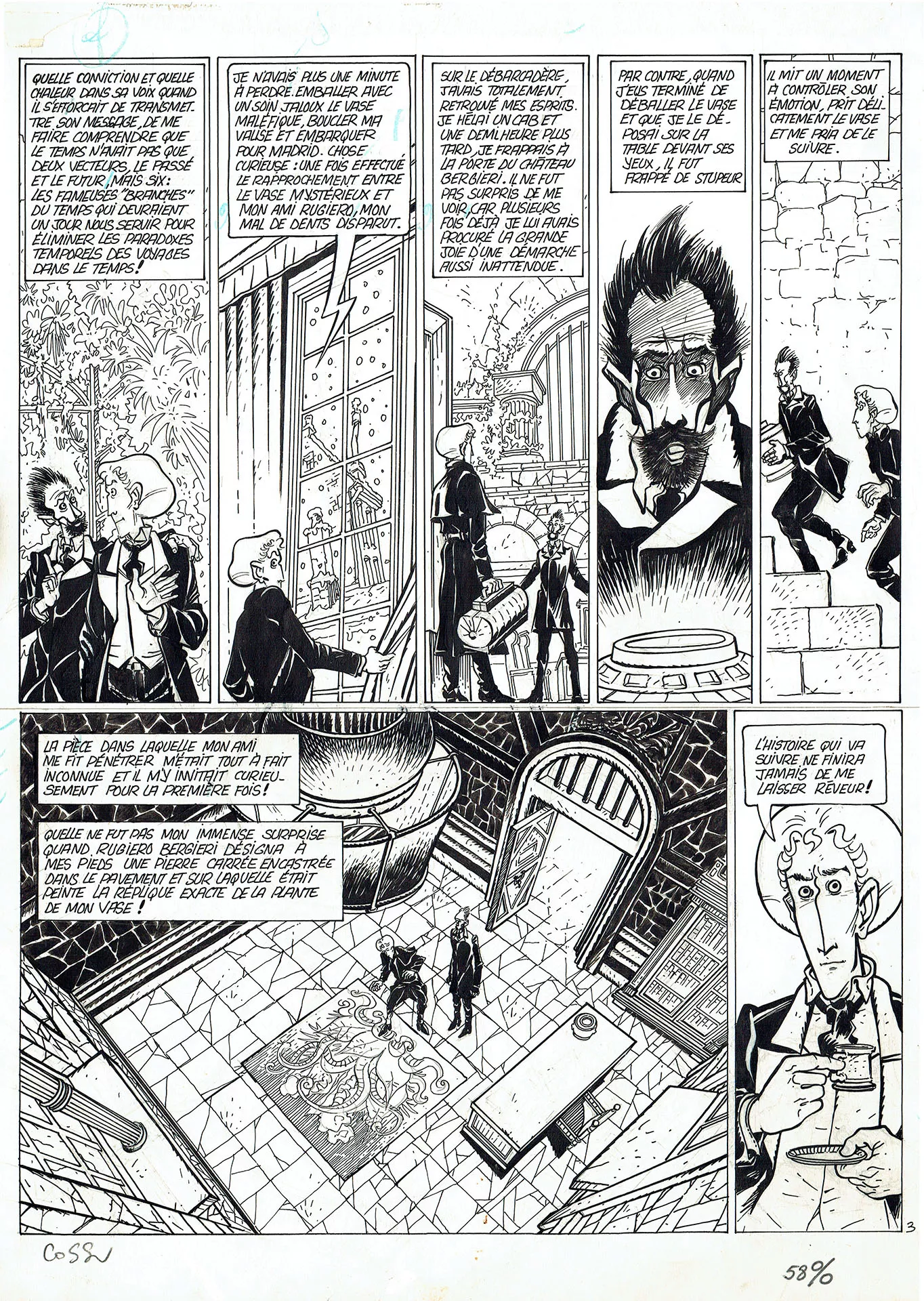 Antonio COSSU — Alceister Crowley — L'escalier d'Uxmal — Page 3