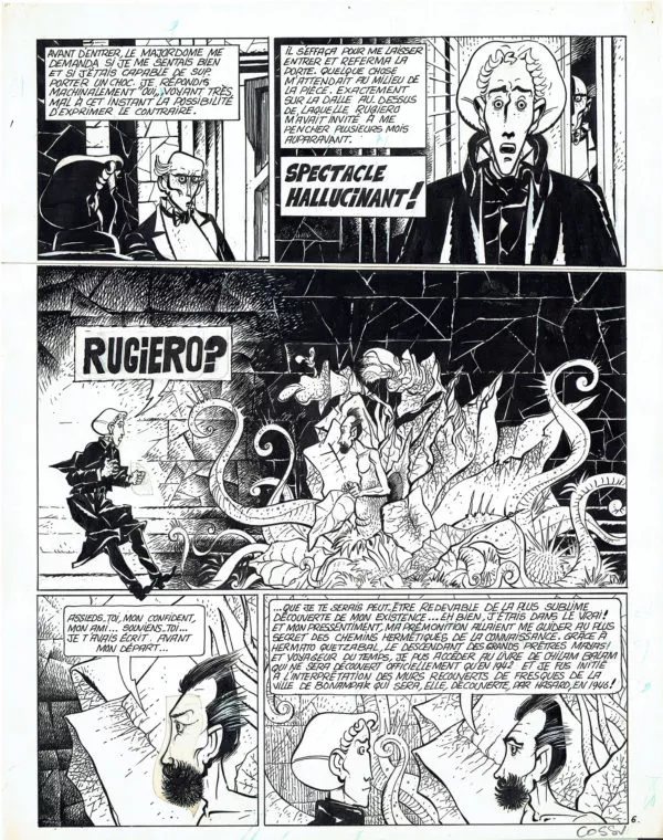 Antonio COSSU — Alceister Crowley — L'escalier d'Uxmal — Page 6