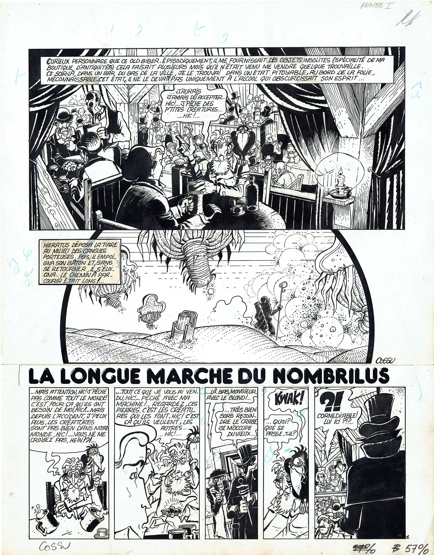 Antonio COSSU — Alceister Crowley — La longue marche du Nombrilus — Page 1