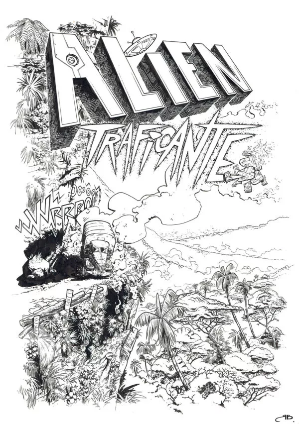 Romain BAUDY — Space Connexion — Alien traficante — Page 1