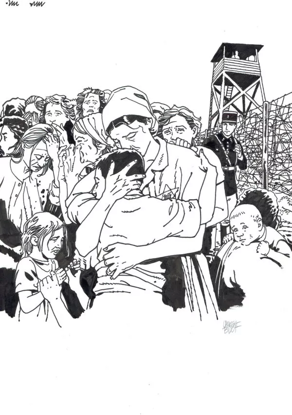 Laurent BIDOT — Après la rafle — Couverture Edition Bulle