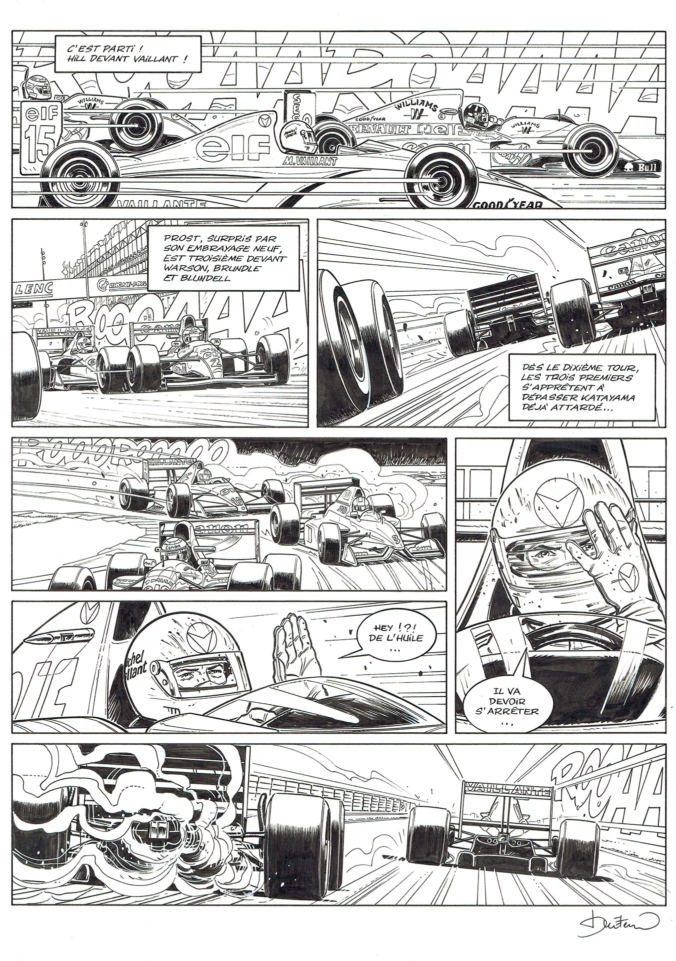 Benjamin BENETEAU — Michel Vaillant — Dossier Magny-Cours - The pilot's gloves — Page 2