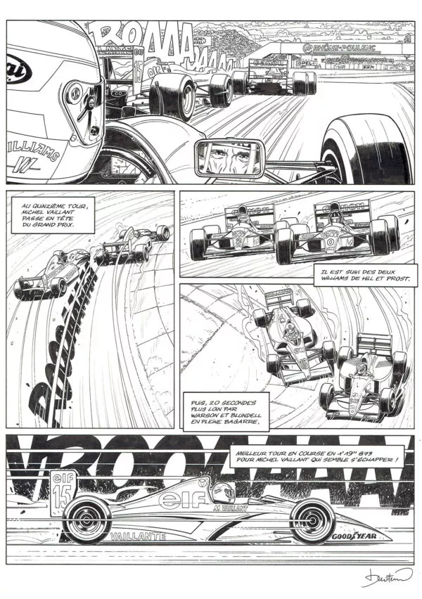 Benjamin BENETEAU — Michel Vaillant — Dossier Magny-Cours - Les gants du pilote — Page 3