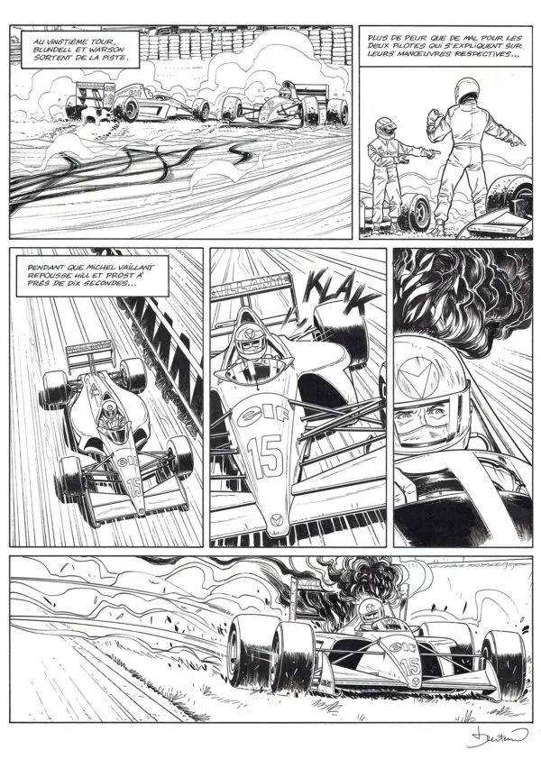 Benjamin BENETEAU — Michel Vaillant — Dossier Magny-Cours - The pilot's gloves — Page 4