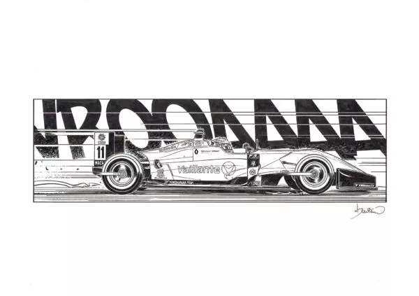 Benjamin BENETEAU — Michel Vaillant — Illustration - Macao