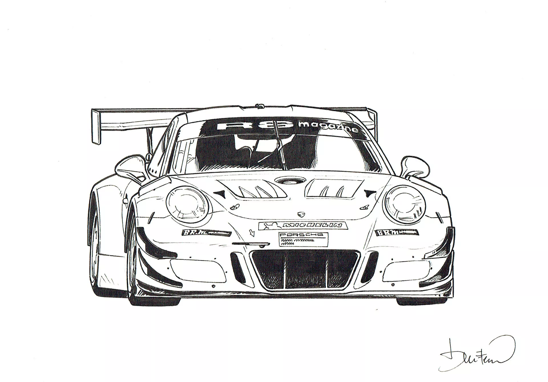 Benjamin BENETEAU — Porsche Club Motorsport France — Trophy illustration # 2 - 991 R