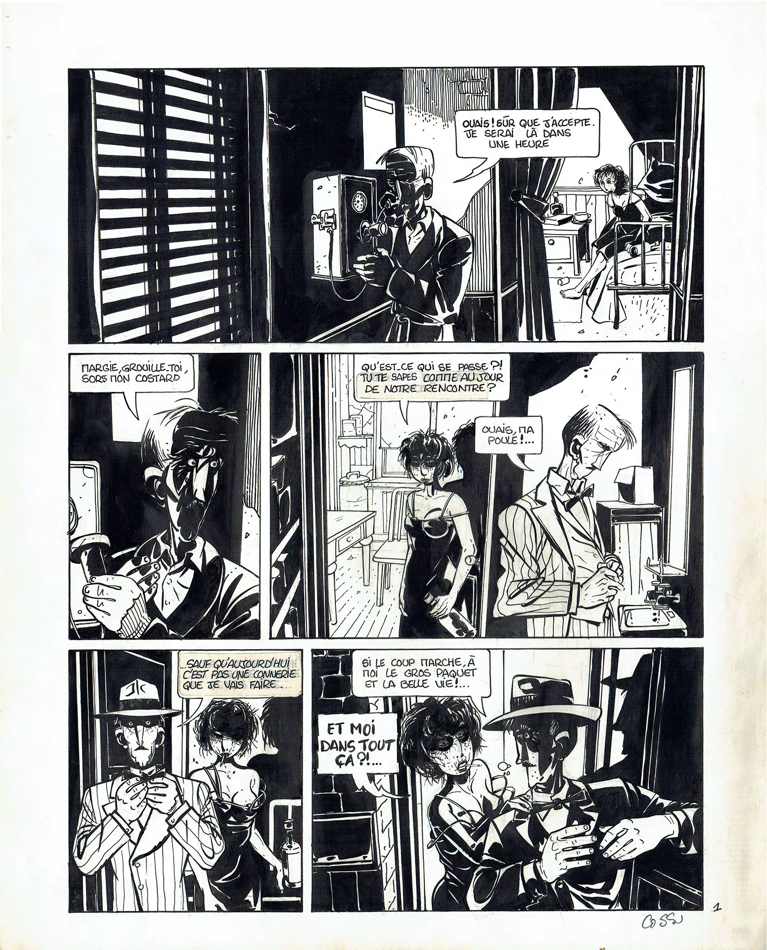 Antonio COSSU — Don Pepino est mort — Page 1