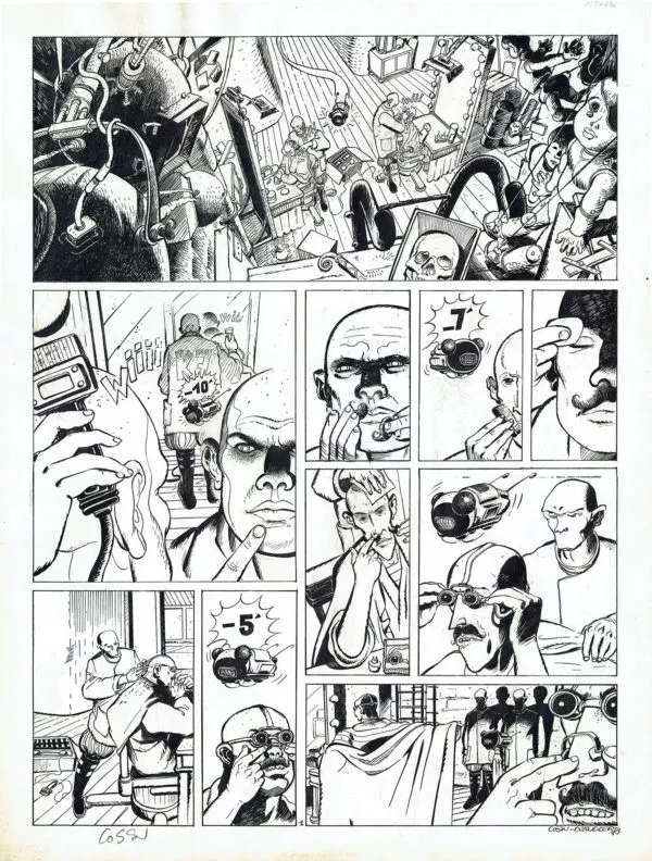 Antonio COSSU — L’important dans la vie … — Métal Hurlant n°66 — Page 1