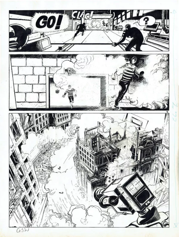 Antonio COSSU — L’important dans la vie … — Métal Hurlant n°66 — Page 4