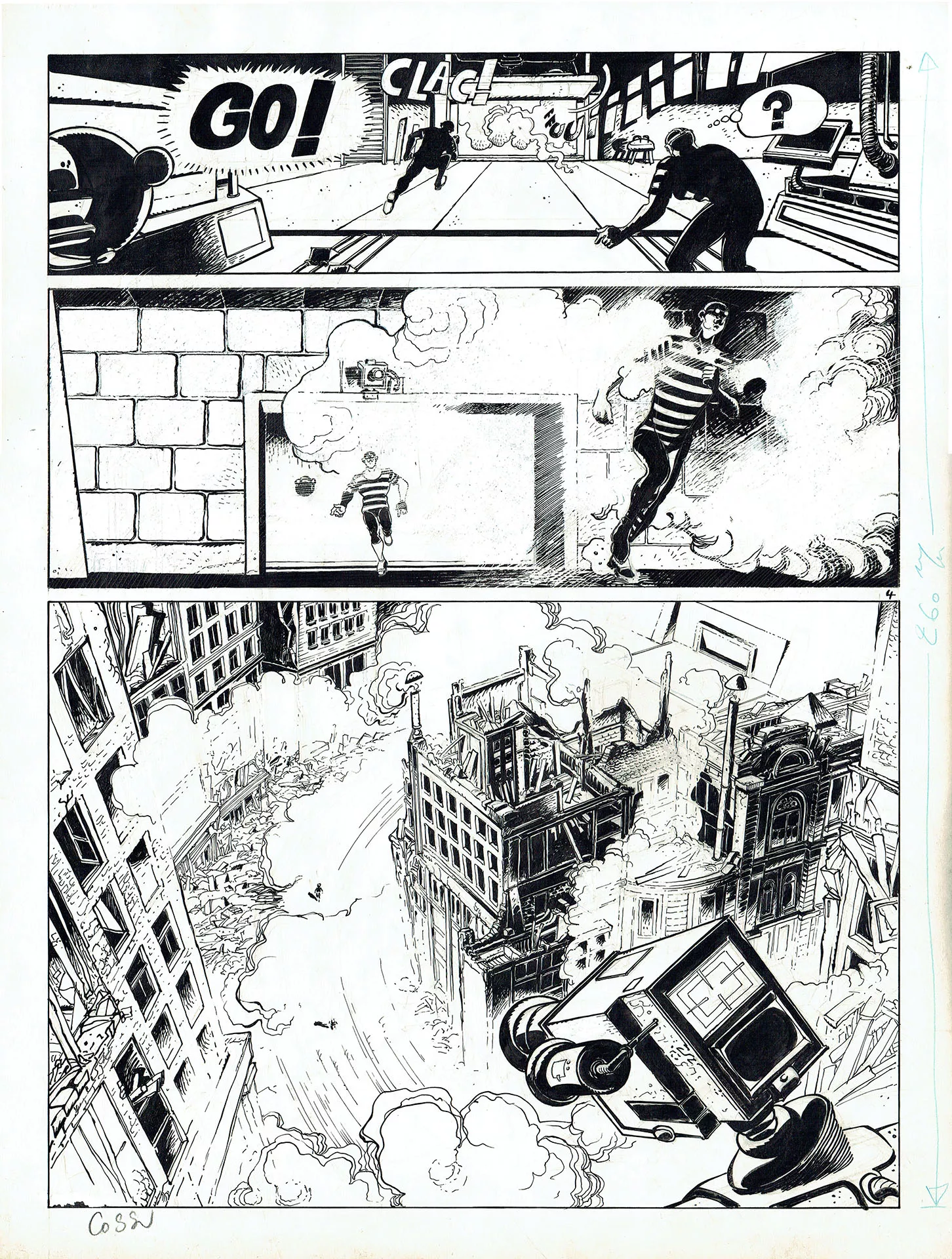 Antonio COSSU — L’important dans la vie … — Métal Hurlant n°66 — Page 4