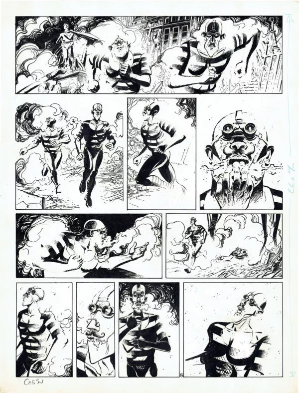 Antonio COSSU — L’important dans la vie … — Métal Hurlant n°66 — Page 5