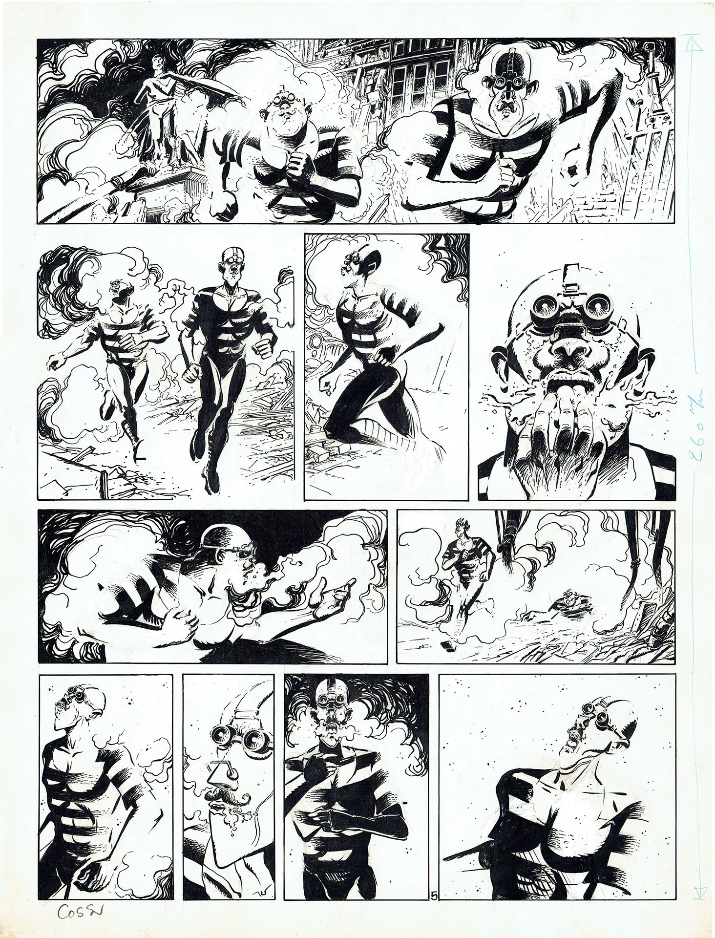 Antonio COSSU — L’important dans la vie … — Métal Hurlant n°66 — Page 5