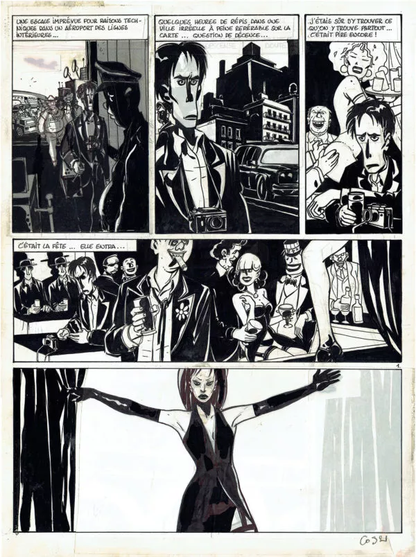 Antonio COSSU — No Man’s Land — Métal Hurlant n°99 — Page 1