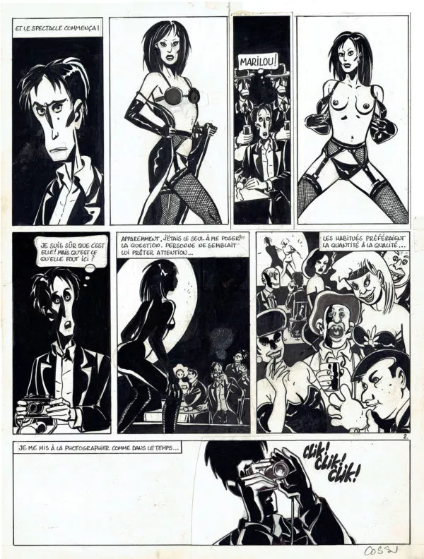 Antonio COSSU — No Man’s Land — Métal Hurlant n°99 — Page 2