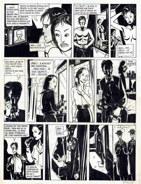 Antonio COSSU — No Man’s Land — Métal Hurlant n°99 — Page 6